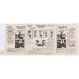 3 "Wanted" Posters, incl. Bonnie and Clyde, John Dillinger