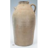 Middle TN Stoneware Pottery Jar, Signed Bradford