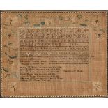 Tennessee Sampler, Henley Family, Knox County