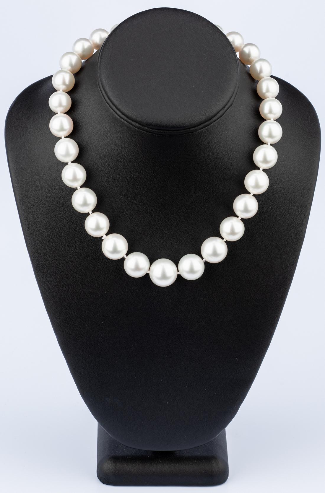 South Sea Pearl Necklace, 13.1-16.6mm - Image 9 of 11