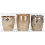 3 East TN M. P. Harmon Stoneware Jars