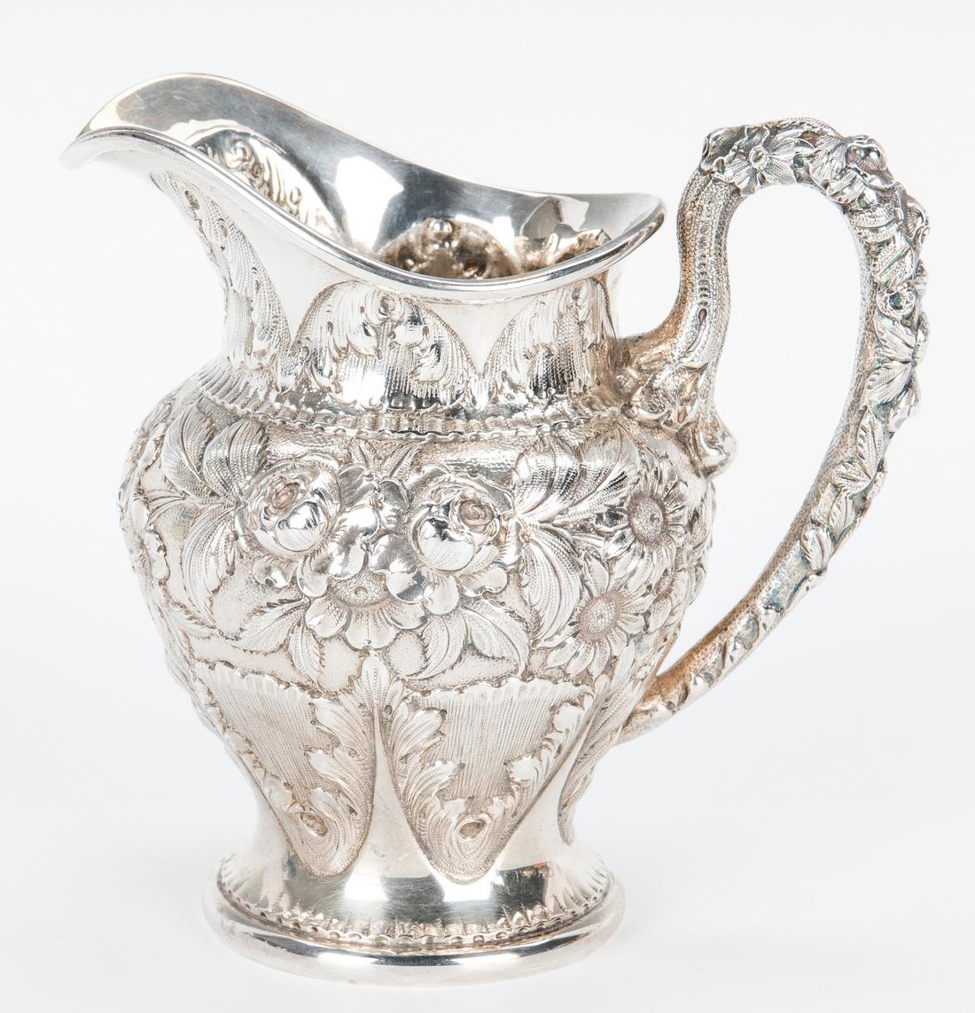 3 Pc. Kirk Repousse Silver Tea Set & more - Image 17 of 41