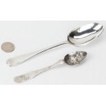 2 Coin Silver Spoons, incl. J. Vogler