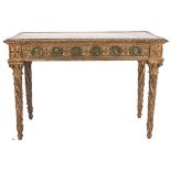 Italian Baroque style Carved Writing or Pier Table