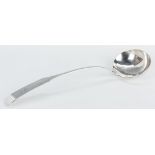 Virginia coin silver ladle, John Adam