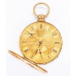 18k Arnold Adams London Pocket Watch