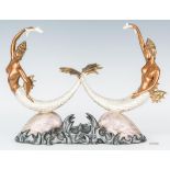 Erte Bronze Sculpture, Sirens