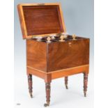 Georgian Mahogany Inlaid Cellarette