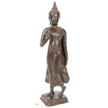 Early Southeast Asian bronze Standing Figure