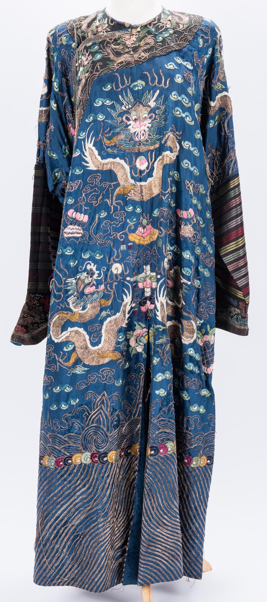 Chinese Theatrical Robe & Qing Tasseled Collar - Image 15 of 18