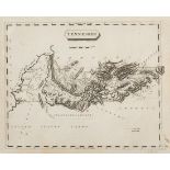 Tennessee Map, Samuel Lewis & Alexander Lawson, 1804