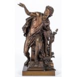 Mathurin Moreau Bronze Sculpture, Apollo