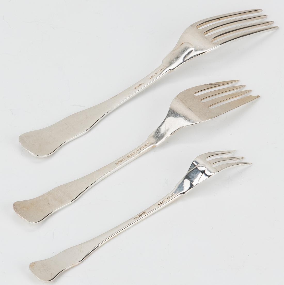 150 Pcs. S. Kirk & Son Sterling Flatware - Image 5 of 15