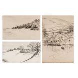 3 Kerr Eby Etchings, incl. Cornwall Proofs