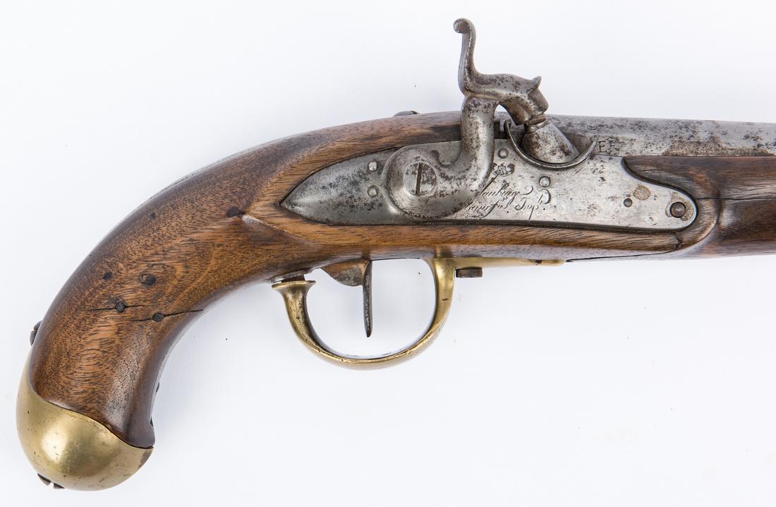 French Maubeuge Arsenal Percussion Pistol, 69 cal - Image 5 of 15