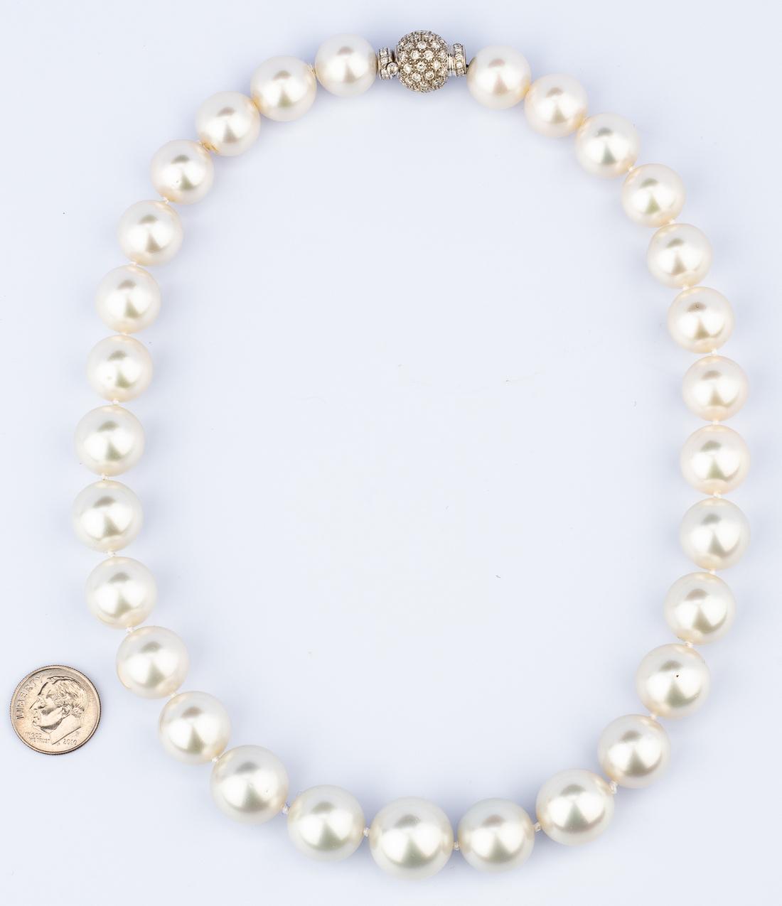 South Sea Pearl Necklace, 13.1-16.6mm - Image 8 of 11