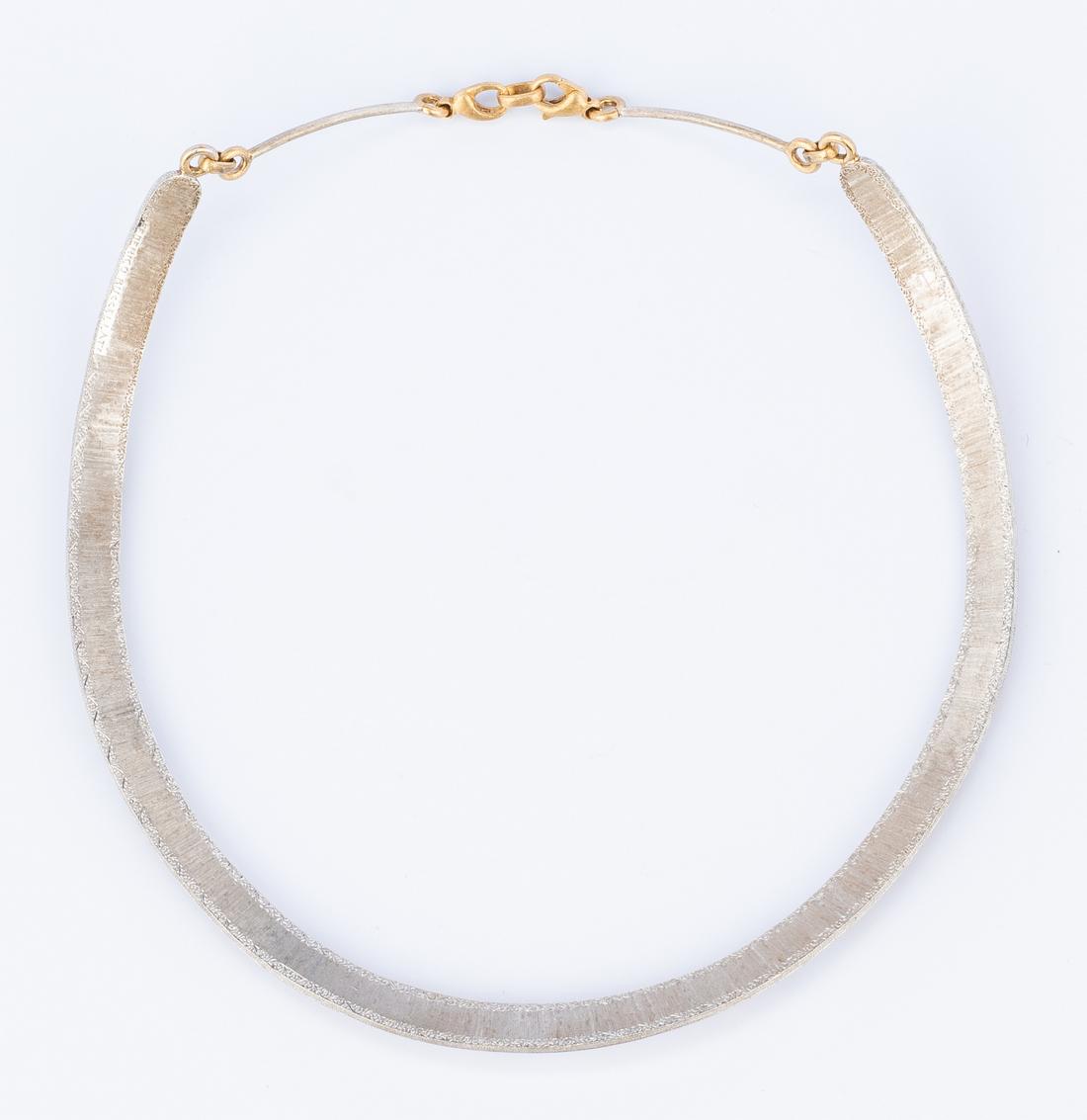 F. Buccellati 18k Dia Collar Necklace - Image 4 of 16