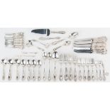 100 pcs. Towle King Richard Sterling Flatware