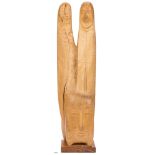 Olen Bryant Wood Figural Sculpture