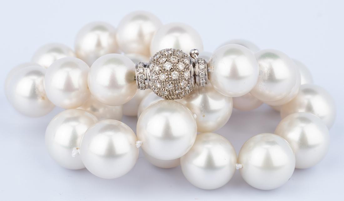 South Sea Pearl Necklace, 13.1-16.6mm - Image 7 of 11