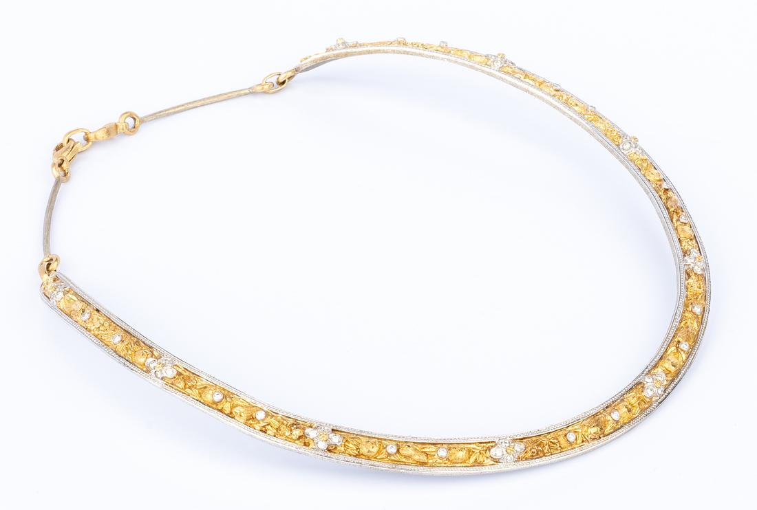 F. Buccellati 18k Dia Collar Necklace - Image 2 of 16