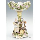 German Porcelain Figural Centerpiece