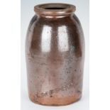 Middle TN Stoneware Jar, J. A. Roberts