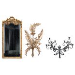 Decorative Mirror, Sconce & Candeabra