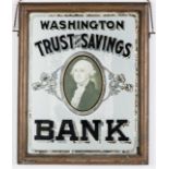 Washington Trust & Savings Advertising Sign