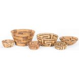 6 Native American Southwest Baskets