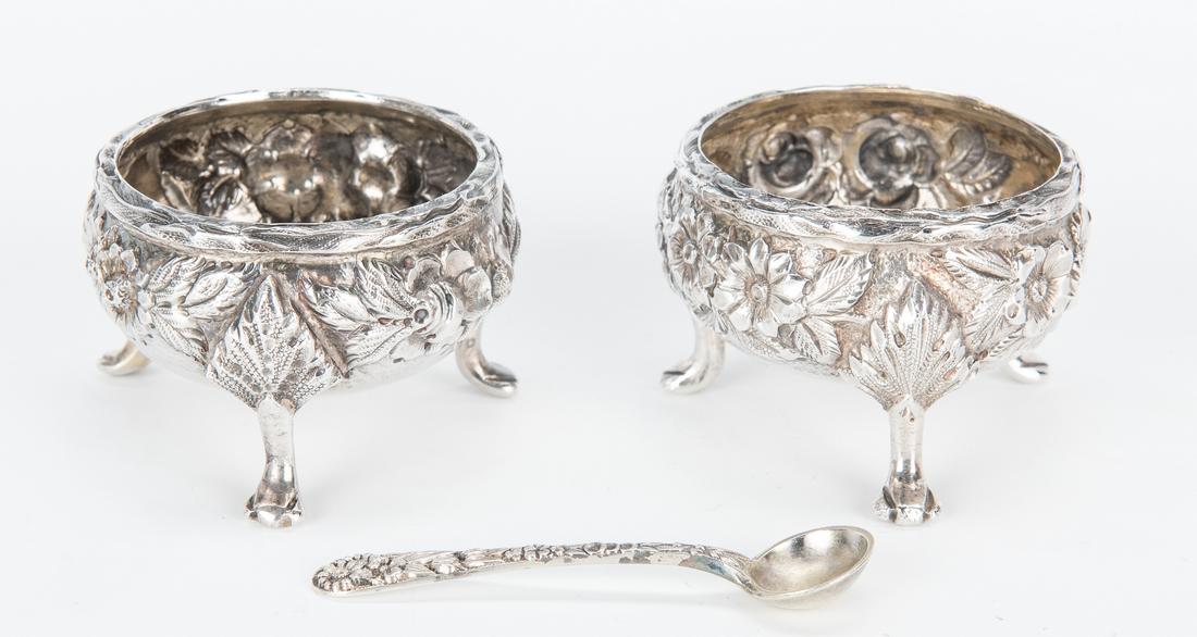 3 Pc. Kirk Repousse Silver Tea Set & more - Image 26 of 41