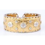 Italian 18K Diamond Bracelet