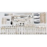 132 pcs. Gorham Chantilly Sterling Flatware