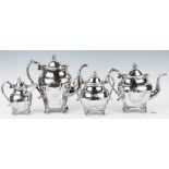 4 Pc. Coin Silver Tea Service, TN Retailed