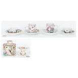 10 Chinese Porcelain Items, incl. Famille Verte/Famille Rose
