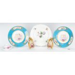 7 European Porcelain Items, incl. Royal Vienna & Meissen