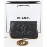 Chanel Caviar Wallet/Crossbody on Chain