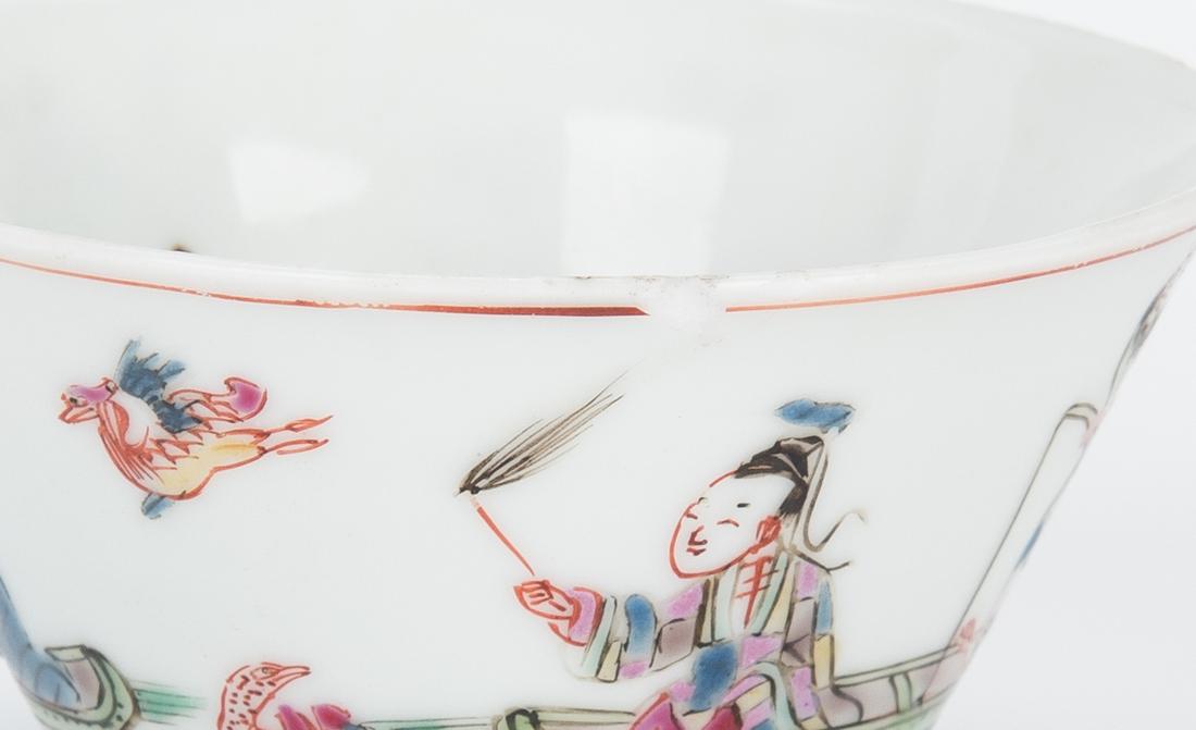 10 Chinese Porcelain Items, incl. Famille Verte/Famille Rose - Image 37 of 39