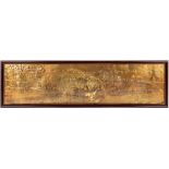 Greg Ridley Gilt Copper Panel, Appomattox Surrender