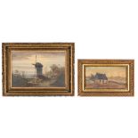 2 TN Thomas Campbell European O/B Paintings