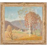 John Spelman O/C, Fall Landscape Scene