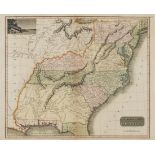 Thomson/Hewitt Map, 1817 Southern Provinces of US