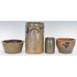 4 Virginia Stoneware Pottery Items