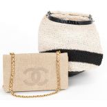 2 Chanel Items incl. Wallet/Crossbody & Crochet Bag