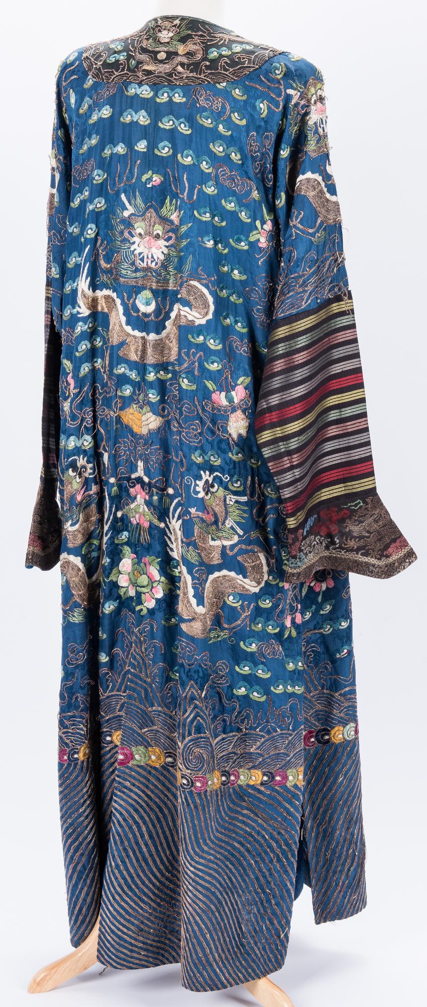 Chinese Theatrical Robe & Qing Tasseled Collar - Image 16 of 18