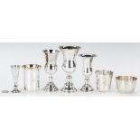 7 goblets and cups incl. Russian Kiddush