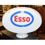 An Esso plastic petrol pump globe, 50 cm wide