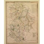 Assorted county and other maps, including Bedfordshire, Oxfordshire, Huntingdonshire, Middlesex,