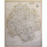 Herefordshire. A John Cary tinted map, A Map of Herefordshire from the Best Authorities, mounted, 54