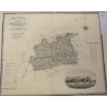 Surrey. A C & I Greenwood map, Map of the County of Surrey from an Actual Survey made in the Years